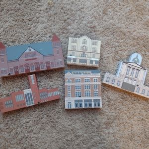 The Cat's Meow Lancaster City Landmarks Set of 5
